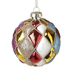 Glass bauble christmas for sale  Delivered anywhere in UK