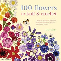 100 flowers knit for sale  Delivered anywhere in UK