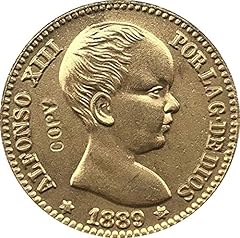 1889 espagne pesetas d'occasion  Livré partout en France