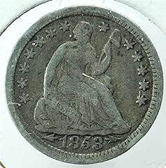 Seated liberty half for sale  Delivered anywhere in USA 