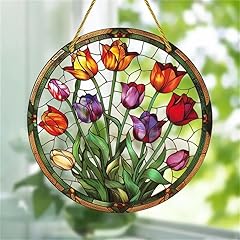 Tulip flower acrylic for sale  Delivered anywhere in UK