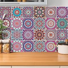 Mandala fliesenaufkleber lila gebraucht kaufen  Wird an jeden Ort in Deutschland