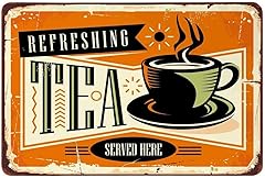 Tea tin sign for sale  Delivered anywhere in UK