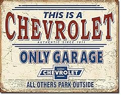 Chevrolet garage metall gebraucht kaufen  Wird an jeden Ort in Deutschland