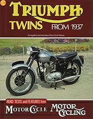 Triumph twins 1937 for sale  Delivered anywhere in UK