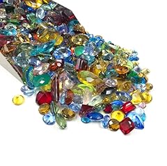 Damru glass faceted for sale  Delivered anywhere in USA 