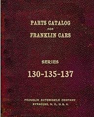 Parts catalog franklin for sale  Delivered anywhere in USA 