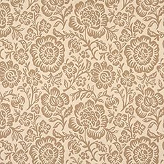 Beige tan floral for sale  Delivered anywhere in USA 