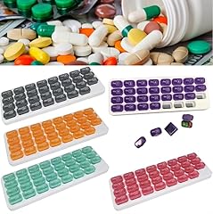 Monthly pill organizer for sale  Delivered anywhere in UK