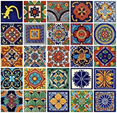 Mexican tiles 4x4 for sale  Delivered anywhere in USA 