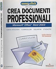 Crea documenti professionali. usato  Spedito ovunque in Italia 