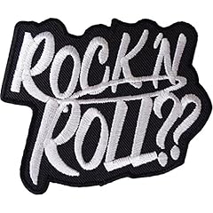 Rock roll patch for sale  Delivered anywhere in UK