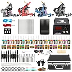 Solong Complete Tattoo Kit 4 Pro Machine Guns 54 Inks for sale  Delivered anywhere in USA 