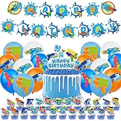 Water gun birthday for sale  Delivered anywhere in USA 