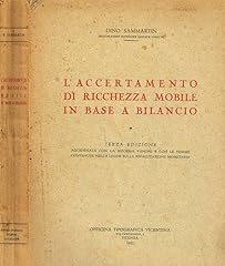Accertamento ricchezza mobile usato  Spedito ovunque in Italia 