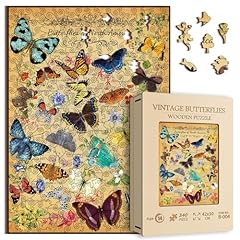 Vintage butterfly wooden for sale  Delivered anywhere in USA 