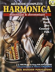Méthode complète harmonica d'occasion  Livré partout en France