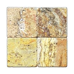 Scabos travertine tumbled for sale  Delivered anywhere in USA 