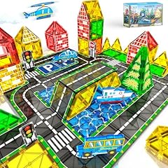 Magnetic tiles city for sale  Delivered anywhere in UK