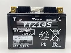 Yuasa battery ytz14s usato  Spedito ovunque in Italia 