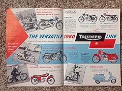 Triumph 1960 motorcycle for sale  Delivered anywhere in USA 