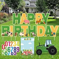 Tractor birthday yard for sale  Delivered anywhere in USA 