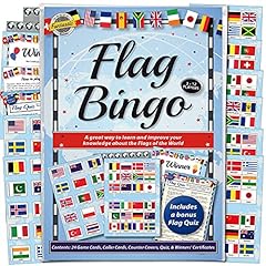 Flags bingo quiz for sale  Delivered anywhere in UK