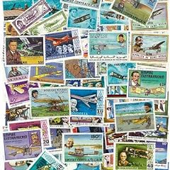 Avions collection timbres d'occasion  Livré partout en France