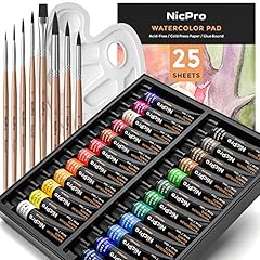 Nicpro watercolour paint for sale  Delivered anywhere in UK