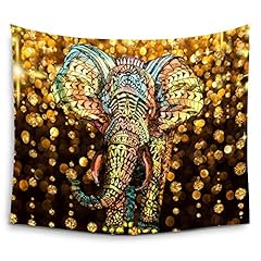 Elephant tapestry watercolor for sale  Delivered anywhere in USA 