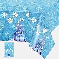 Snowflake tablecloth disposabl for sale  Delivered anywhere in UK