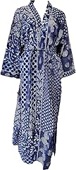 Indigo print long for sale  Delivered anywhere in UK