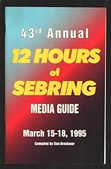 Sebring hour race for sale  Delivered anywhere in USA 