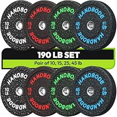 Handbode bumper plates for sale  Delivered anywhere in USA 