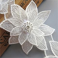 10pcs flower lace for sale  Delivered anywhere in UK