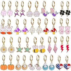 Pairs gold hoop for sale  Delivered anywhere in USA 