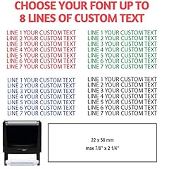 Custom stamp line for sale  Delivered anywhere in USA 