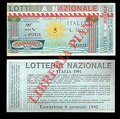 Lotteria nazionale italia. usato  Spedito ovunque in Italia 