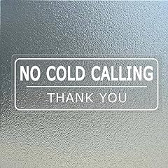 Cold calling sign for sale  Delivered anywhere in UK