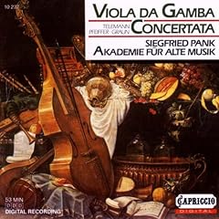 Viola gamba concertate usato  Spedito ovunque in Italia 