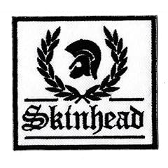 Skinhead embroidered patch for sale  Delivered anywhere in UK