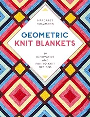 Geometric knit blankets for sale  Delivered anywhere in UK