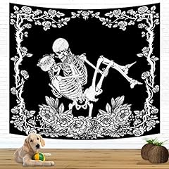 Fepito skull tapestry for sale  Delivered anywhere in USA 