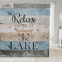Lake shower curtain for sale  Delivered anywhere in UK