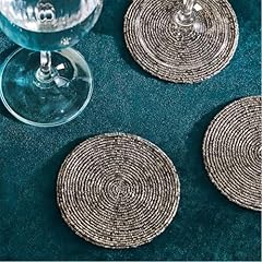 Biba beaded coasters for sale  Delivered anywhere in UK
