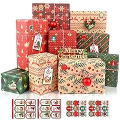 Christmas wrapping paper for sale  Delivered anywhere in USA 