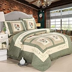 Cotton embroidered bedspread for sale  Delivered anywhere in UK