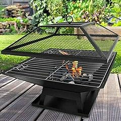Square fire pit for sale  Delivered anywhere in Ireland