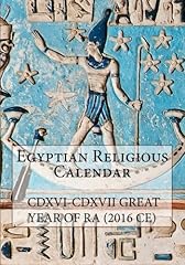 Egyptian religious calendar d'occasion  Livré partout en France