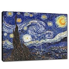Starry night canvas for sale  Delivered anywhere in UK